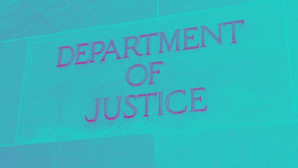 Department of Justice wall
