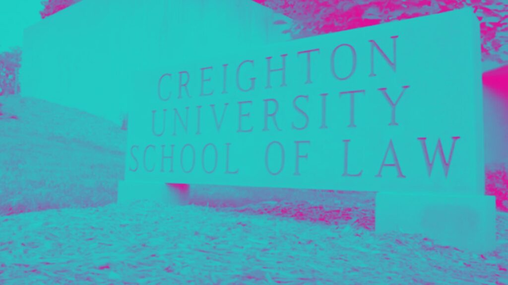 Creighton University School of Law landmark.